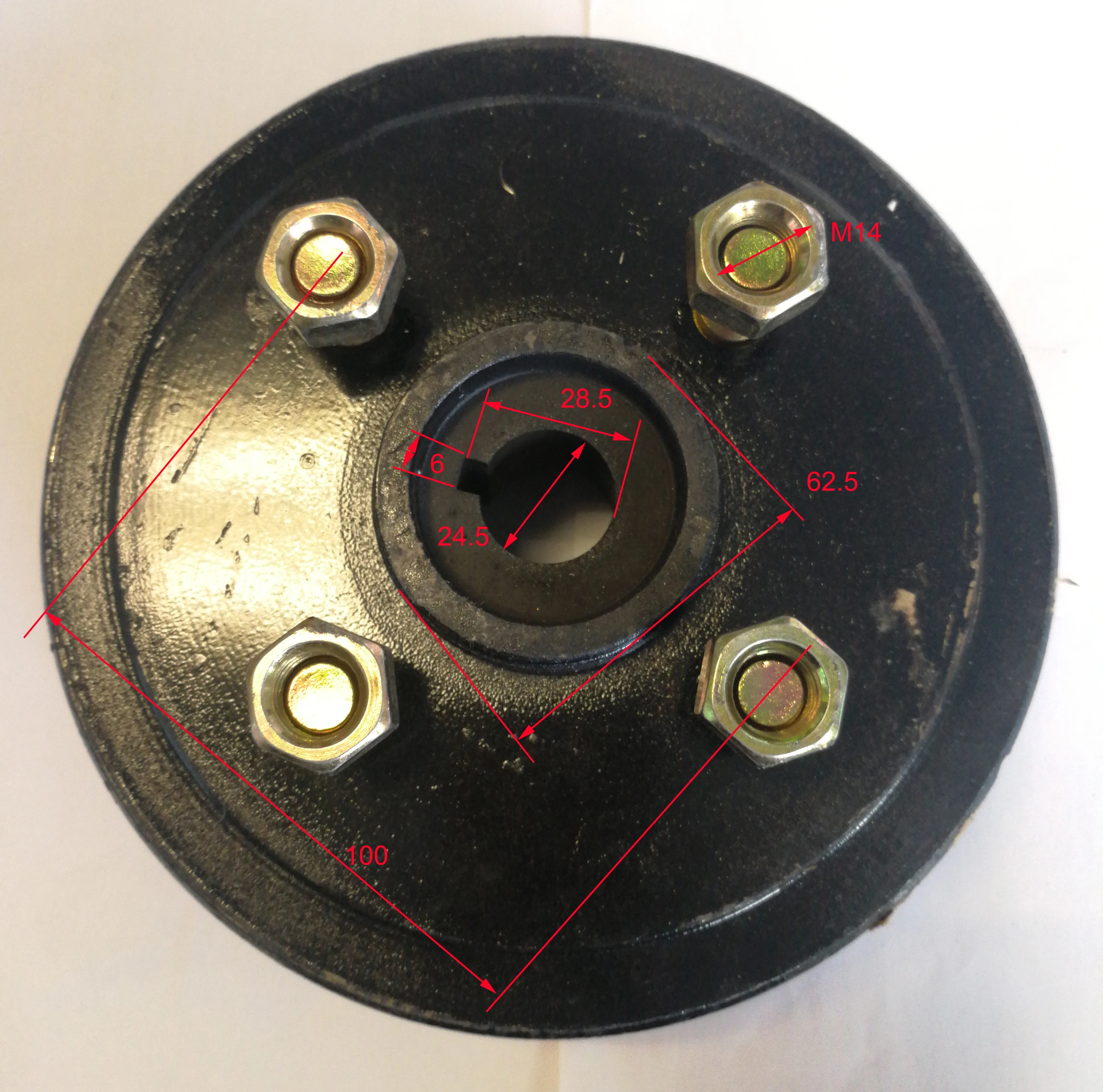 3 wheel motorcycle hub180mm for China tricycle/China tricycle hub rim 180mm/China tricycle parts