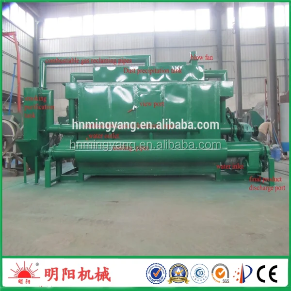 150-180kg/h factory price with CE wood sawdust charcoal smokeless carbonization kiln