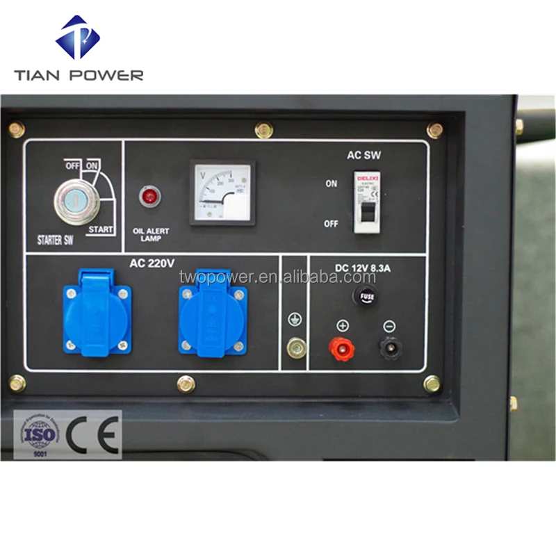  OEM factory 6KW silent diesel generator control