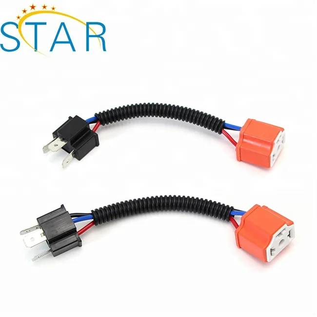 Best Selling Headlamp LED HID Light Electrical Wire Harness Manufacturer H4 H8 H9 H10 H11 H13 9003 9004 9005 9007 9008