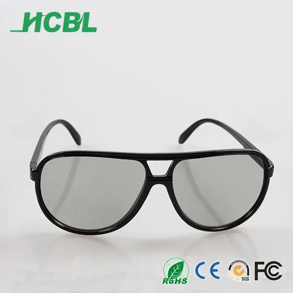 
 2017 KD006/Cost-efficient PC/ABS frame polarized lens 3D glasses for IMAS 3D cinema/3D TV  