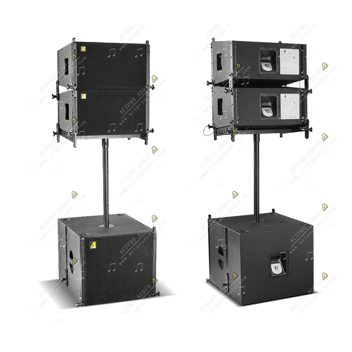 Professional Audio Vera10 2 Way Single 10 Inch Full Range Loudspeaker System