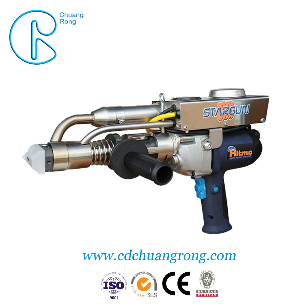 Plastic Extrusion welding gun HDPE pipe Extrusion welder