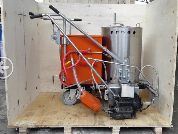 
cheap manual thermoplastic road paint marking machine for sale 