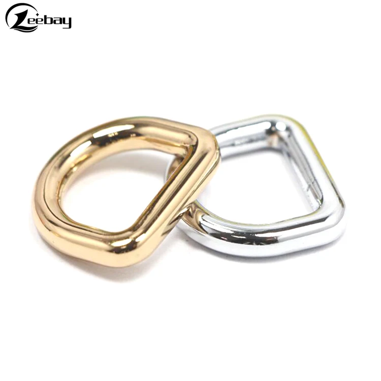 High quality zinc alloy metal d ring for handbag