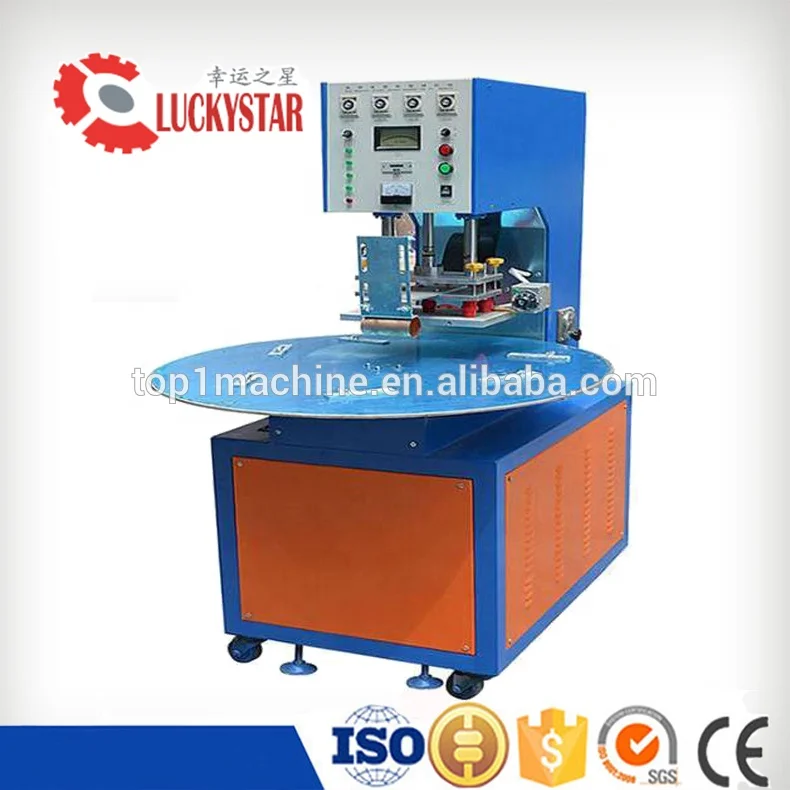 Single head Rotary type of automatic blister sealing machine