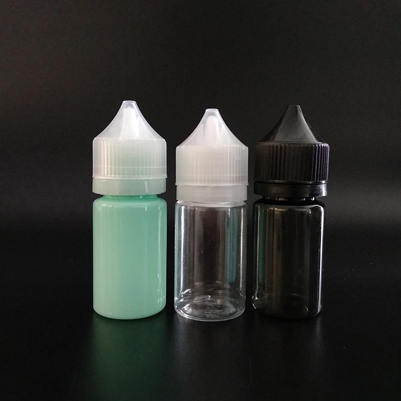  Пластиковая бутылка для электронных сигарет 1 унция 30 мл Пипетка домашних животных бутылки жидкости сока