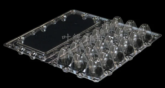 18 hole plastic quail egg tray for packing quail eggs