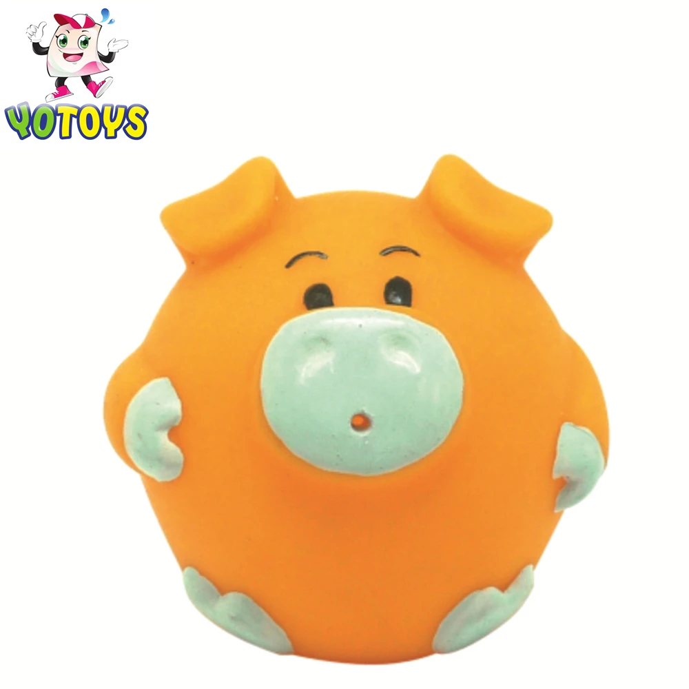 Promotional Multi-color Pink Pig Rubber Toys Pig Family Baby Bath Toys