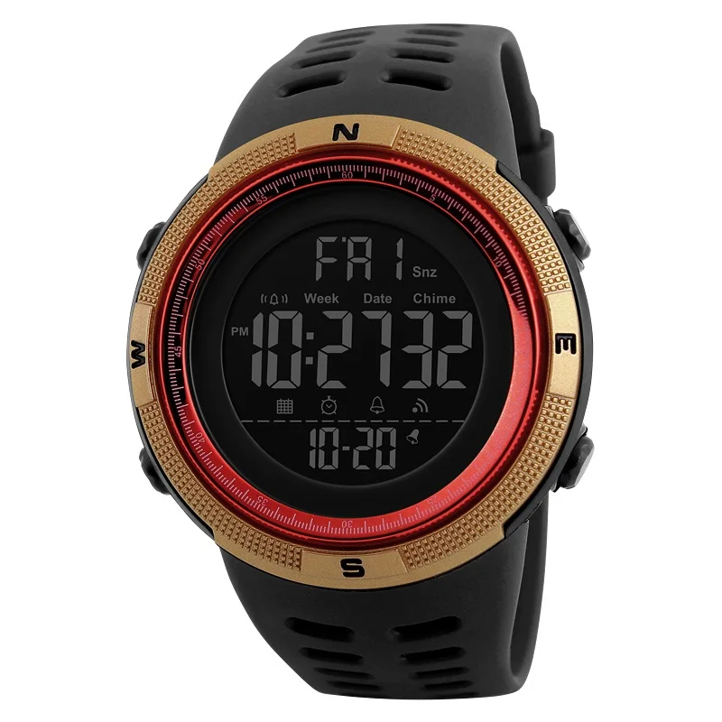 jam tangan skmei 1251 factory cheap digital sport reloj man wristwatch