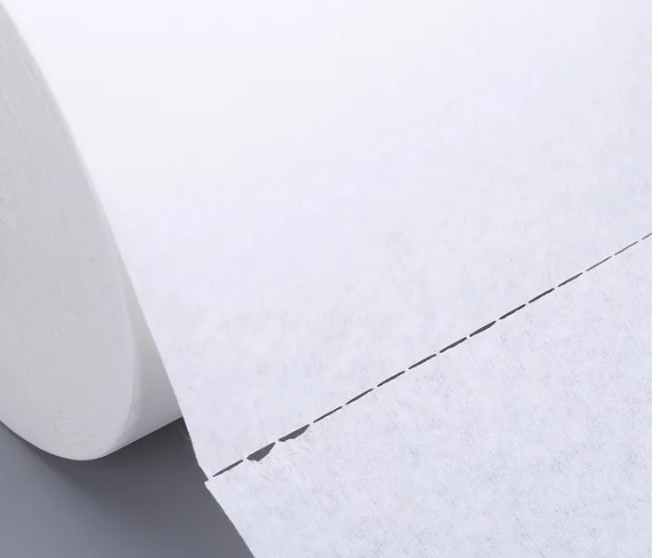 Light Weight Reusable Non woven Jumbo Roll Towel Perforated Industrial Wiper Roll