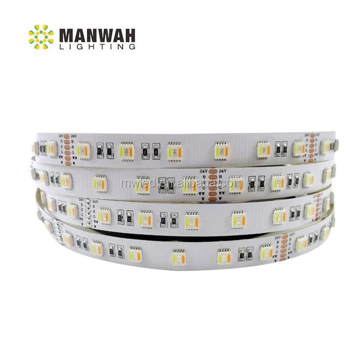 14 4 W/M 24V Smd меняющая цвет 5050 3M клейкая 300Lse Rgb Cct RGBW Светодиодная лента