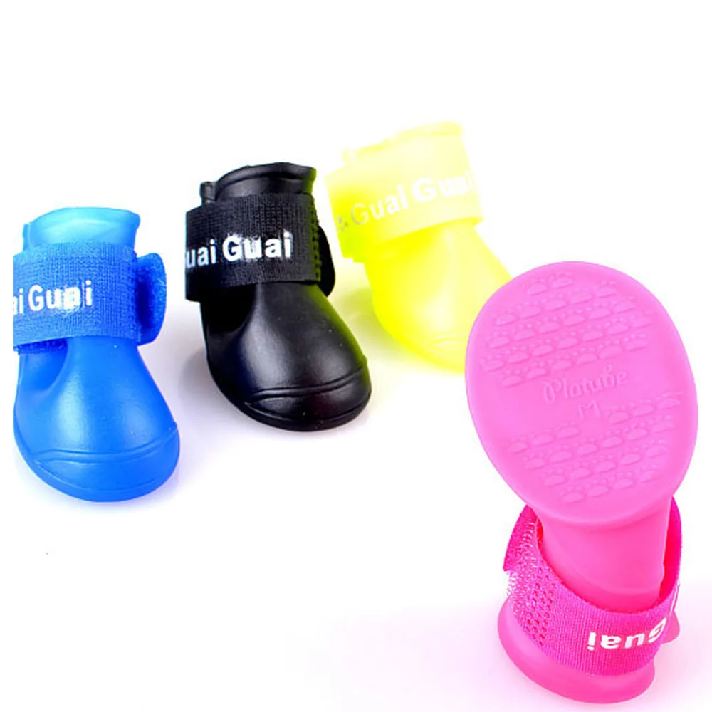 Best X Small Flexible Silicone Rubber Pet Boots Dog Shoes For Dog