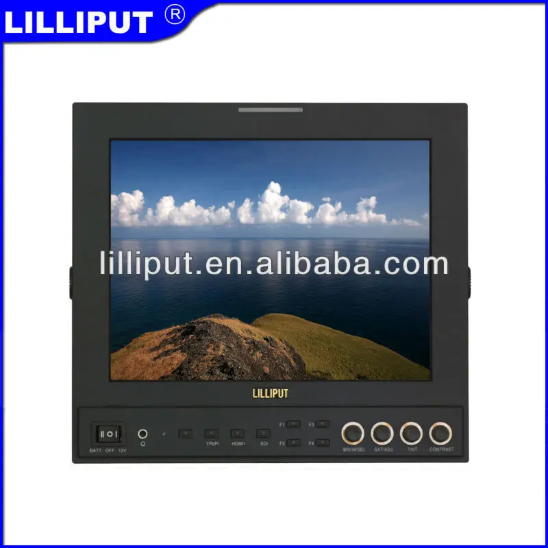 Монитор LILLIPUT 3G Sdi 4K Hdmi Dslr Full Hd 1024x768 на камеру полевой монитор для стабилизатора камеры