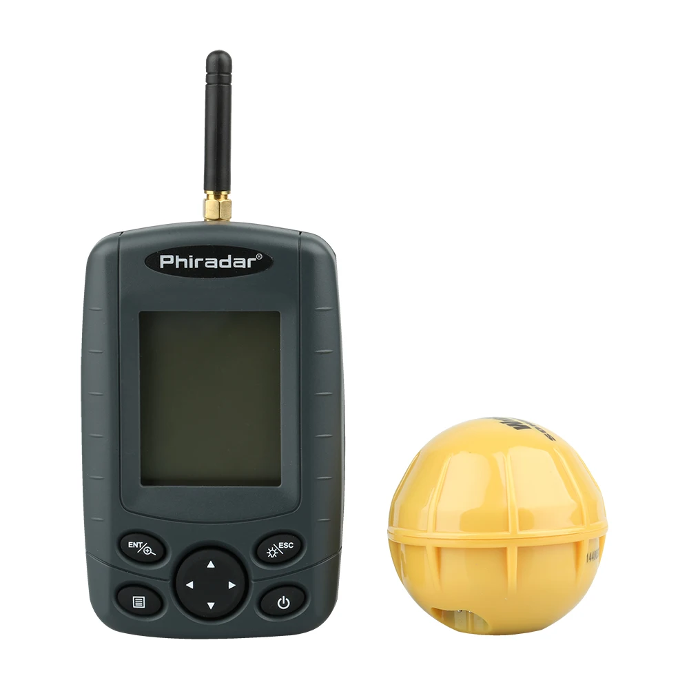 
Phiradar fish detector 4 Levels Grayscale wireless fish finder 