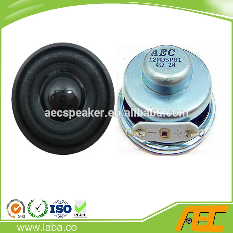 Популярные 40 ММ 4ohm 5 Вт High SPL Динамик С Rohs