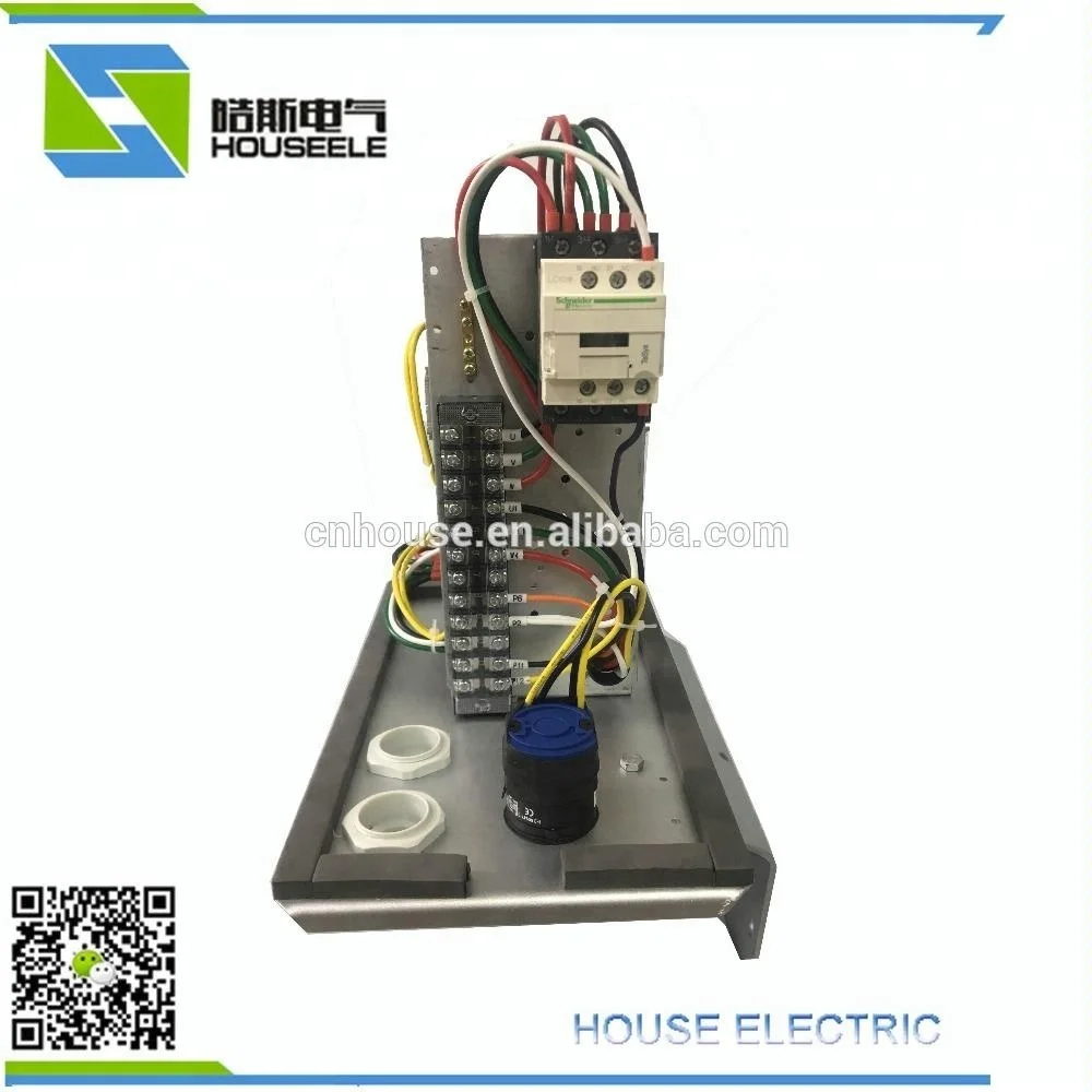 center pivot irrigation system end gun tower control box