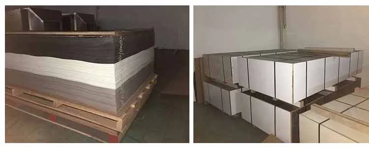 Color glossy PETG sheet for cabinet