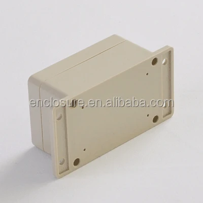 IP65 Plastic waterproof electrical enclosures junction box with flanges 100x68x50mm