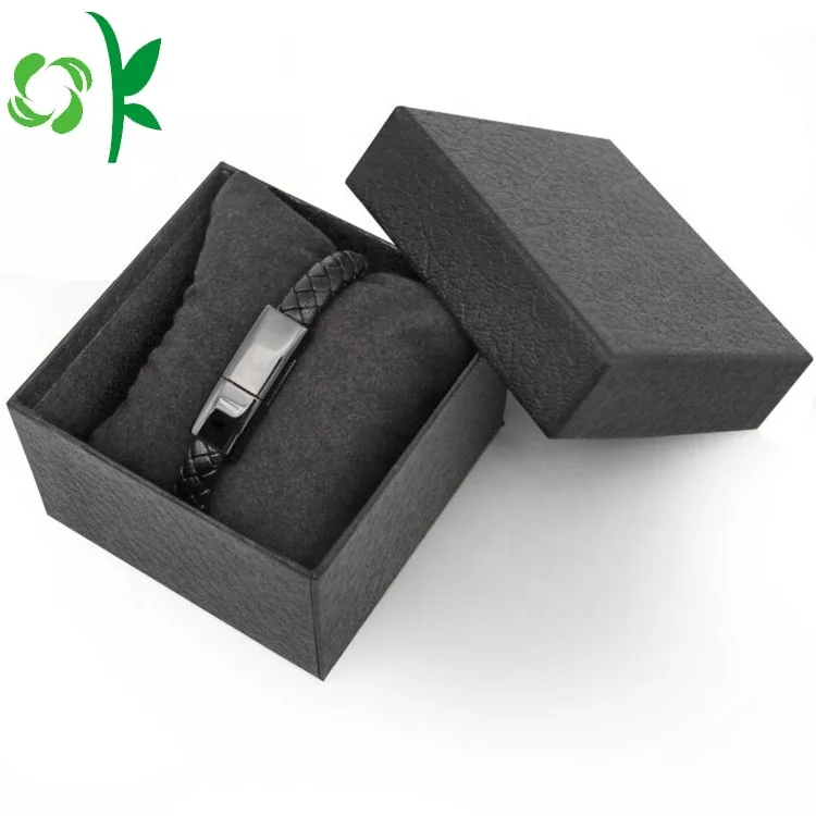 
Fashion Leather USB Cable Cell Phone Charger Bracelet 