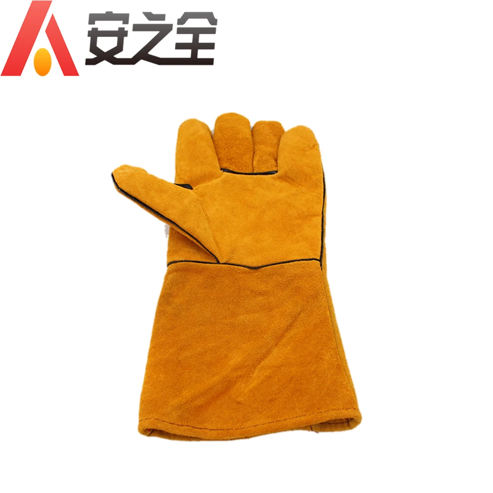 Custom Cowhide Argon Leather Ttig Welding Gloves