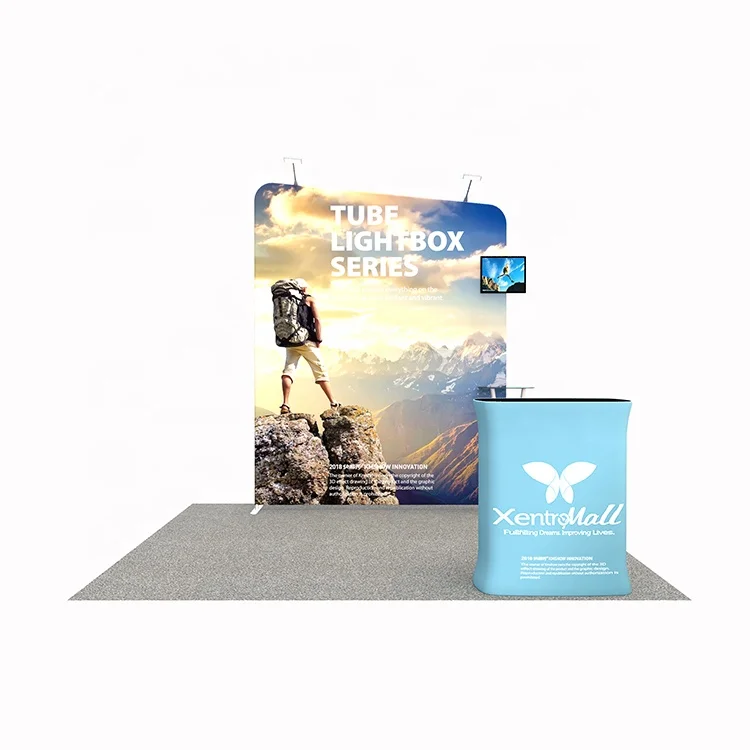 Contracted Simple Installation Standard Aluminium  Portable Exhibition Stand Trade Show Equipment