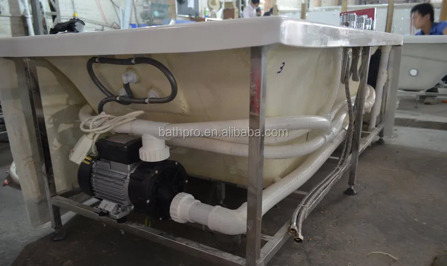 
High Class 1 Person Acrylic Massage Function 220v Led Lights Bathtub Hot Tub 