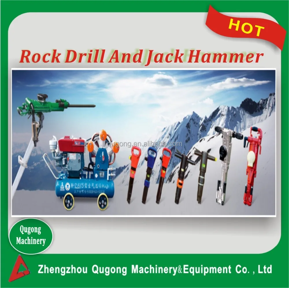YT24 furukawa rock drill/hand hammer rock drill/rock drill jack hammer for sale