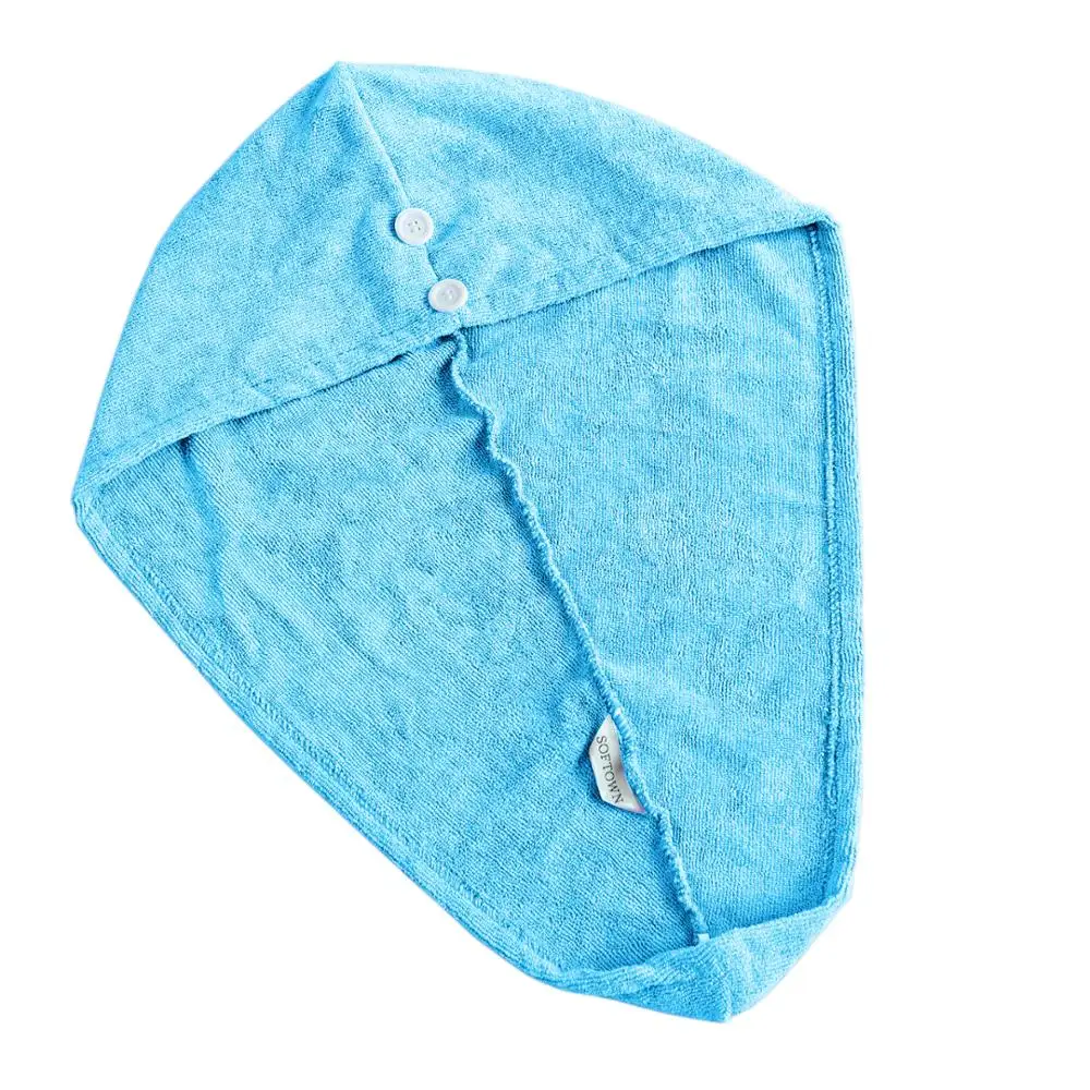 
Super absorb micorfibre hair turban microfiber hair towel for drying 
