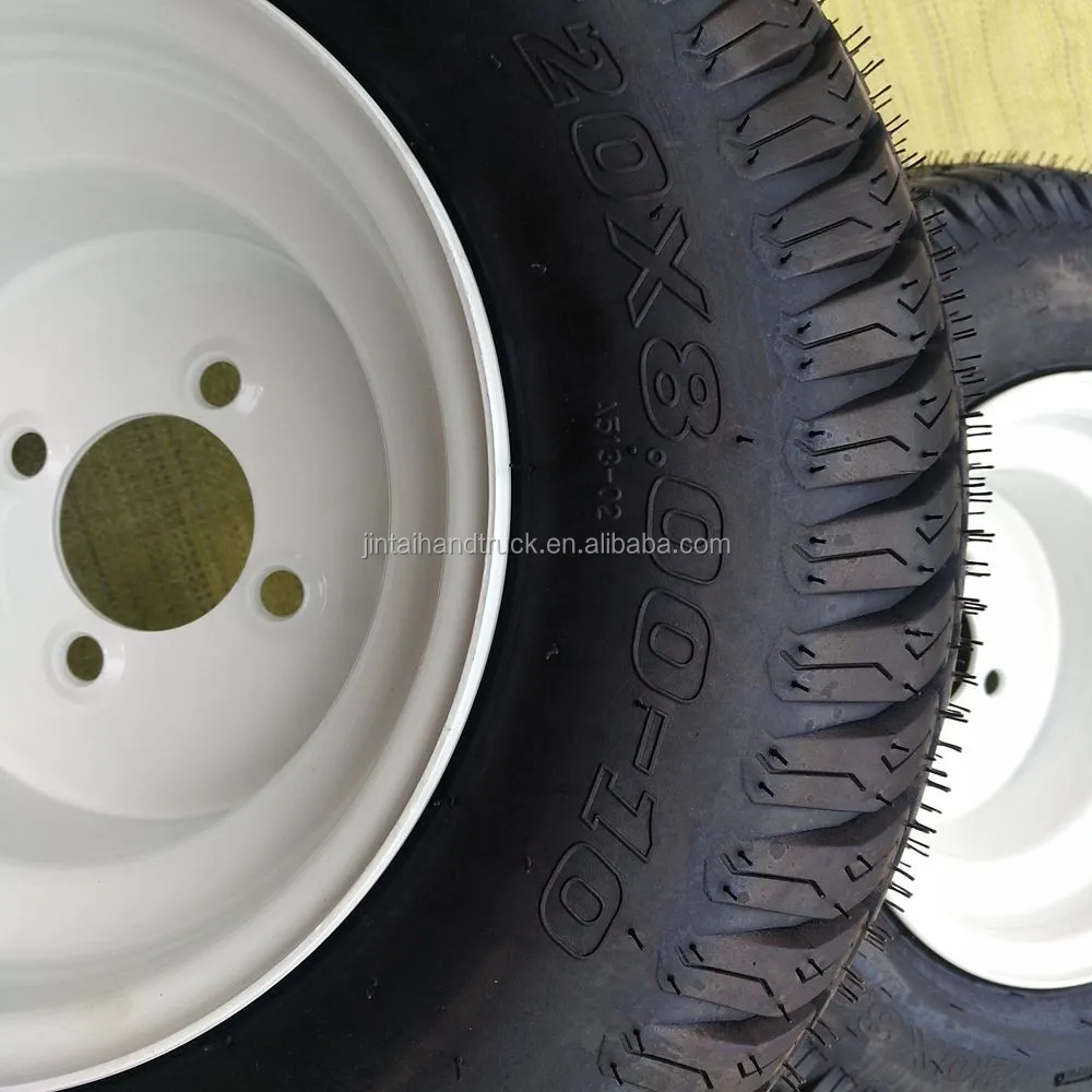 Durable 20x8-10 golf cart tubeless rubber wheel tyre