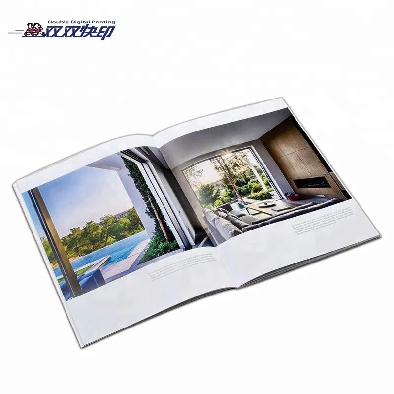 High quality cheap price A4 A5 magazine custom book catalog booklet brochure printing