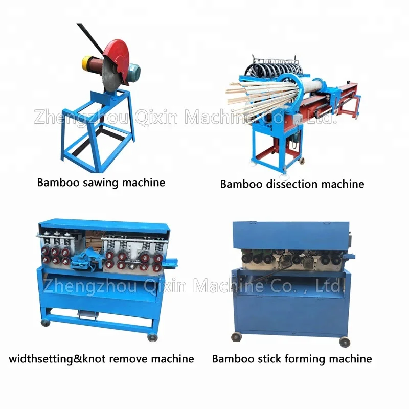 
Bamboo chopstick making machine / round chopsticks processing processing line 