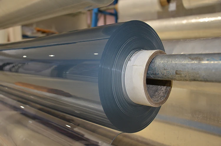 Competitive price  soft transparent super clear PVC film roll