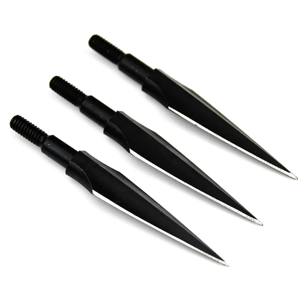 Fish  Solid Steel Broadhead Head Arrow Point Archery