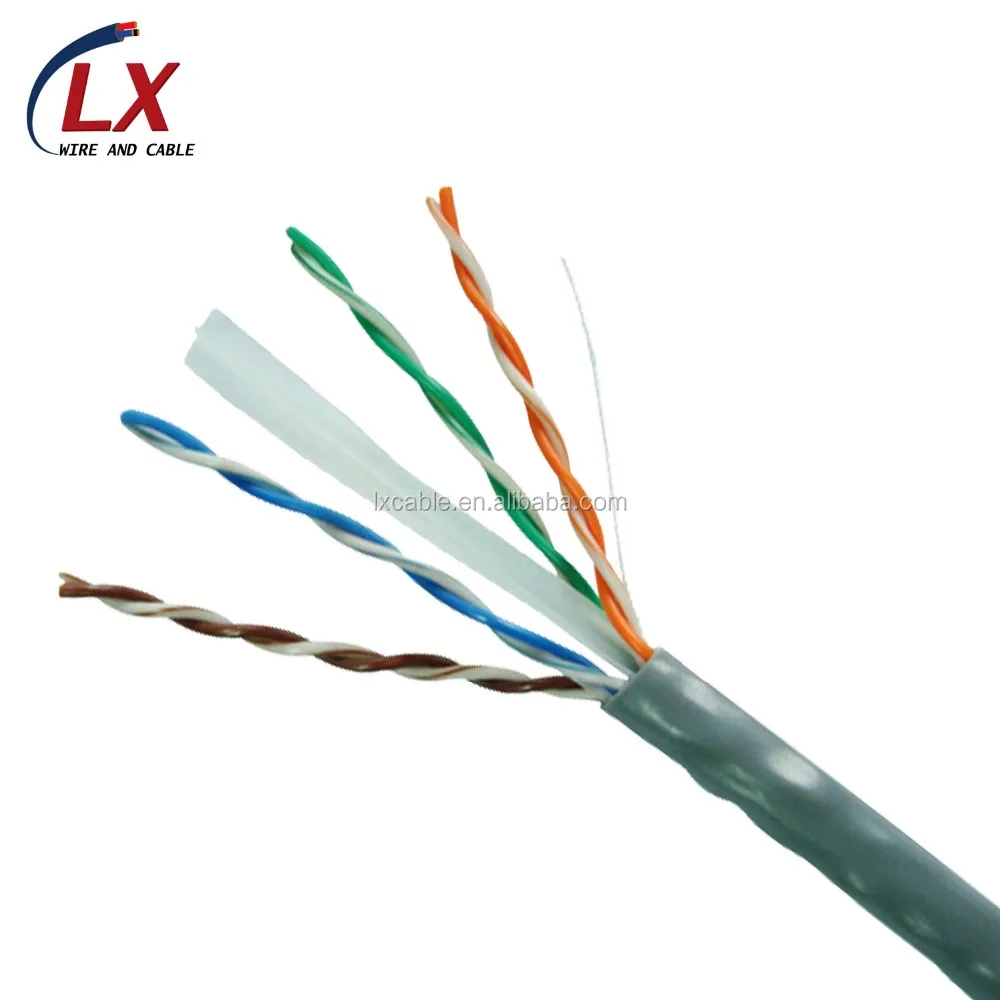 4 экранированные или необработанные витые пары медный сердечник UTP FTP SFTP Cat6 Cat 6 CAT6a сетевой Ethernet Lan-кабель 305 м в