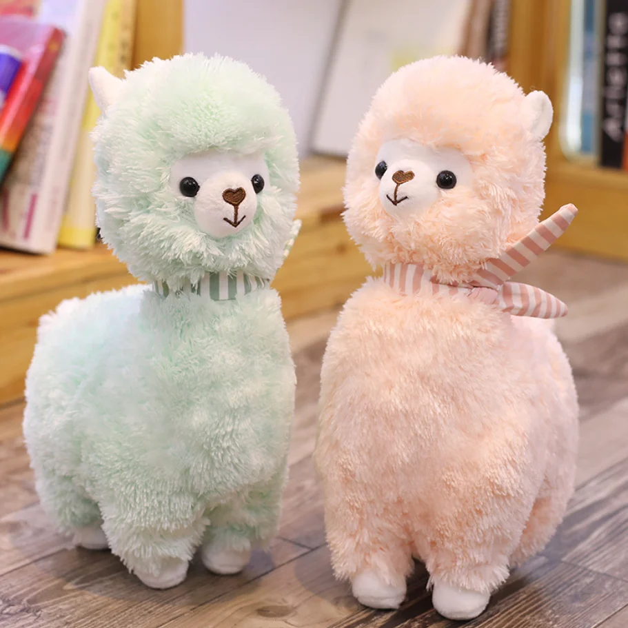 High quality plush llama wholesale stuffed plush animal soft alpaca toy