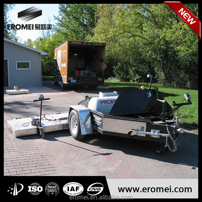 high quality mobile heater Towed Asphalt heating plate