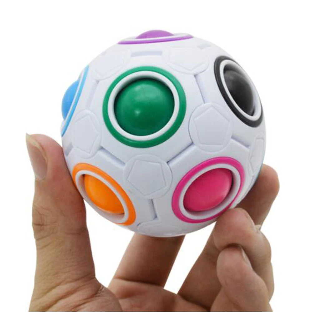 New arrival educational creative anxiety stress relief magic rainbow ball