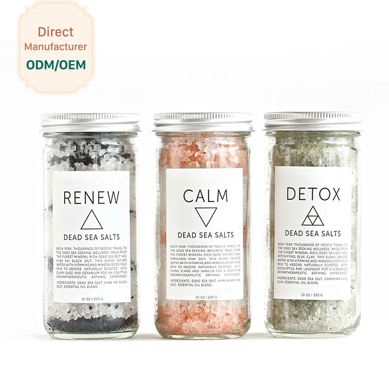 
OEM/ODM Factory Wholesale whitening smooth Cleaning Bath Salt 