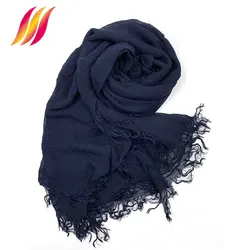 Wholesale Dyeing Lady Fashion 100% Modal Customized multi-color Scarf