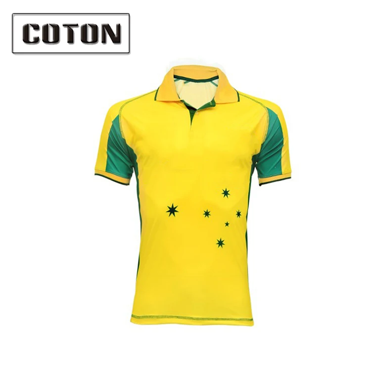 100% Mesh Polyester sublimated cricket jersey cheap blank cricket jersey