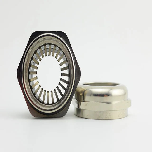 Удлиненная Метрическая резьба IP68 никелированная латунная металлическая кабельная втулка