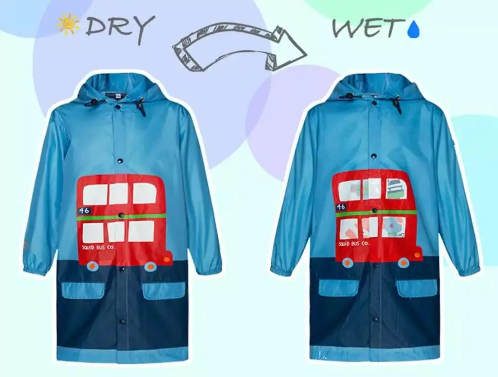 pvc Raincoat for kids