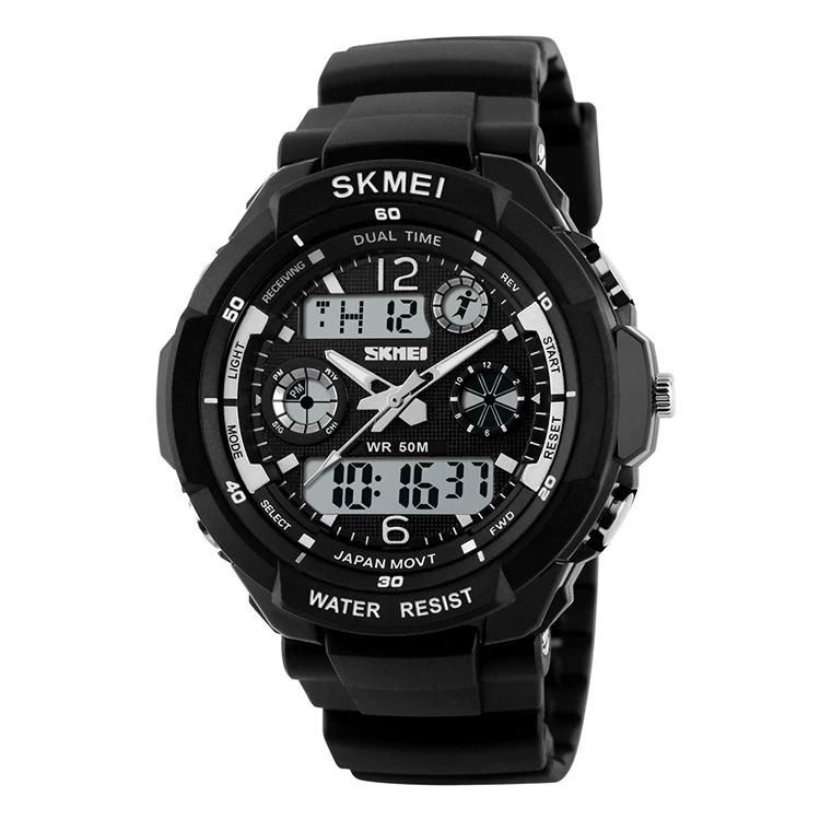 skmei 0931 analog digital wrist watch 5 atm water proof watches brand sport relojes hombre