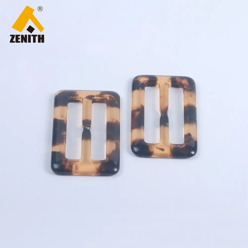 Custom Resin Adjustable Buckle for Coat  Waist Buckle    KR50042 44