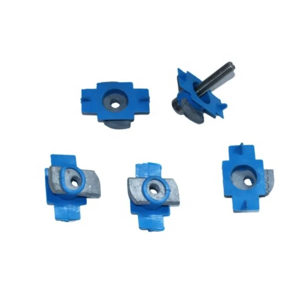 High quality Nut with plastic wing/butterfly wing nut  of solar fastener