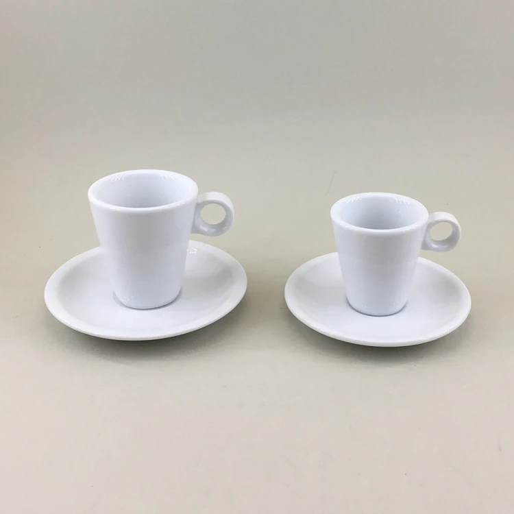Eco blank glazed small fashionable turkish thick porcelain expresso coffee cup set