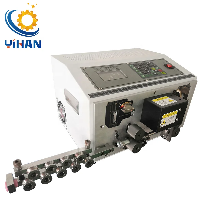 Computer automatic ultra-thick cable cutting wire peeling machine(maximum square 16mm2)