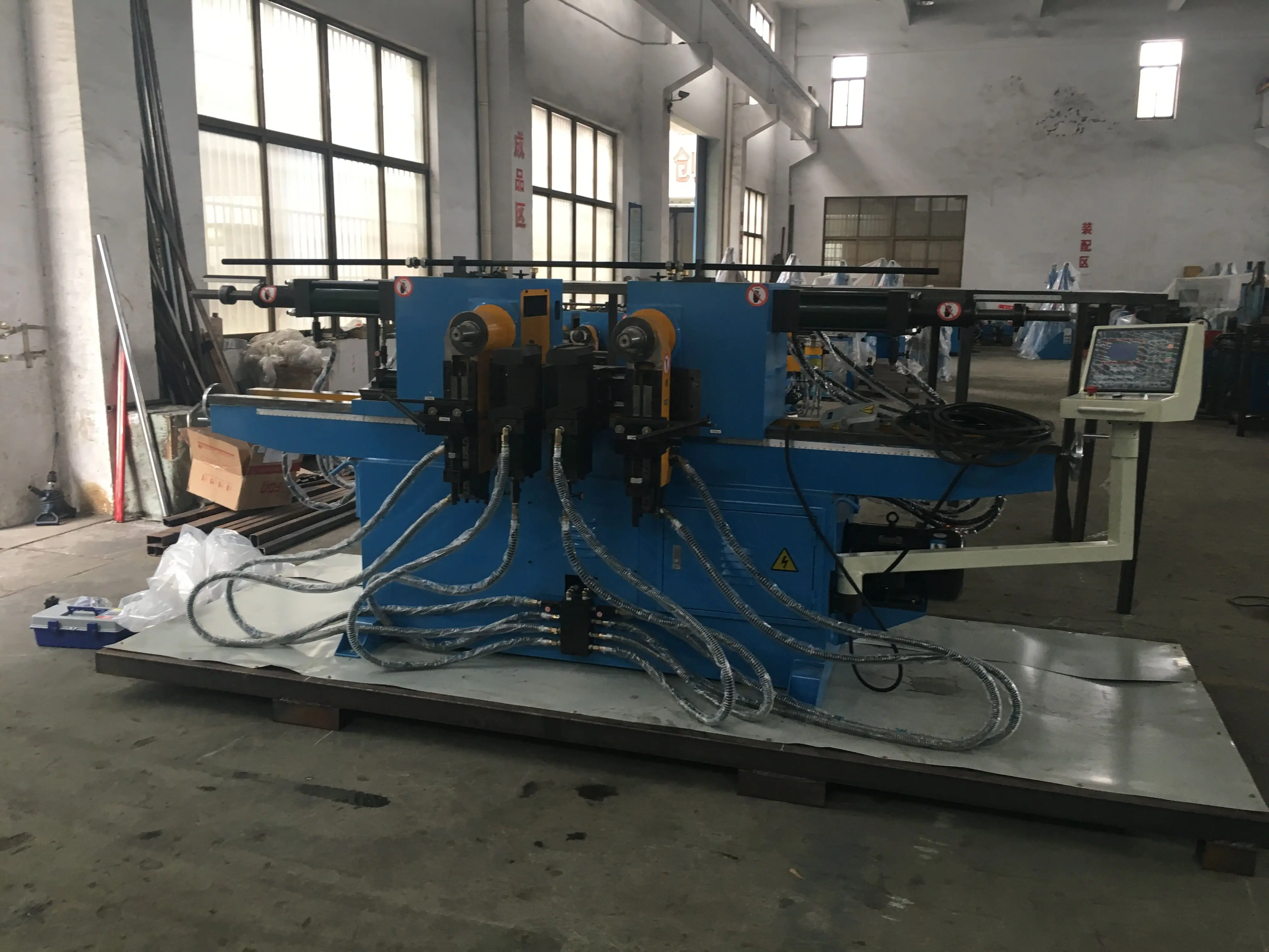High quality of double head tube/pipe bending machine with great price SW50