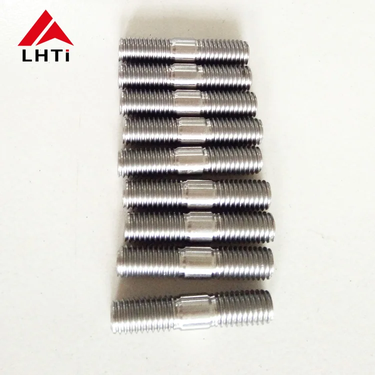 m8x1.25 m10 GR5 titanium double wheel stud bolt for motorcycle